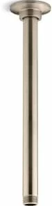 Best reviews of 🔔 KOHLER 12 in. Ceiling Mount Shower Arm and Flange with 1/2 in. Connection in Vibrant Brushed Bronze ⭐