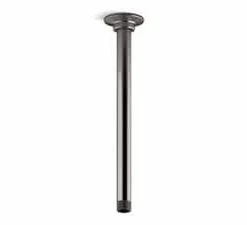 Budget 🧨 KOHLER 12 in. Ceiling Mount Shower Arm and Flange with 1/2 in. Connection in Vibrant Titanium 🛒