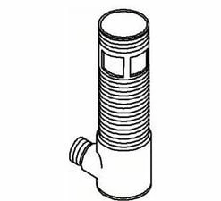 Wholesale 🧨 KOHLER Body-Overflow, Drain Brushed Chrome 🛒