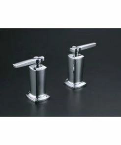 Best Pirce 🎉 KOHLER Margaux® 3-Hole Valve Trim with Double Lever Handle in Polished Chrome ❤️