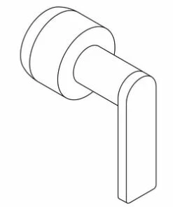 Hot Sale 🤩 KOHLER Composed® Lever Handle Assembly in Polished Chrome 🛒