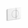 Top 10 🧨 KOHLER Note™ Dual-Flush Actuator Plate in Glossy White with Polished Chrome 🌟