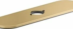 New 😉 KOHLER Tone™ 1-3/8 in. Metal Escutcheon in Vibrant® Brushed Moderne Brass 🌟
