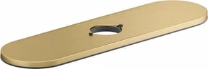 New 😉 KOHLER Tone™ 1-3/8 in. Metal Escutcheon in Vibrant® Brushed Moderne Brass 🌟
