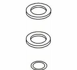 Buy ⌛ KOHLER Seal Kit for Kohler K-16102-4 Widespread Lavatory Faucet 🔥