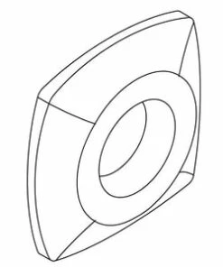 Outlet 🔥 KOHLER Shower Escutcheon in Vibrant Brushed Nickel 🥰