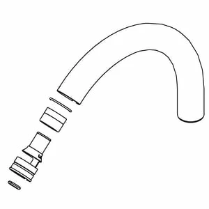 Discount 🧨 KOHLER Spout Kit in Polished Chrome 🔥