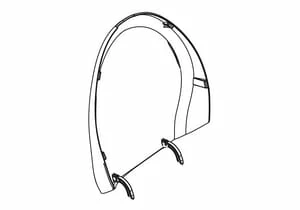 Brand new ⌛ KOHLER Cover with Bumper in White 🔥