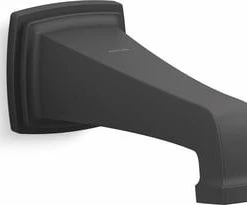 Outlet 🛒 KOHLER Riff® Slip Metal Tub Spout in Matte Black 🔥