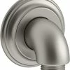 Deals 🔥 KOHLER Bancroft® 1/2 x 1-15/16 in. NPT Brass Supply Elbow in Vibrant® Brushed Nickel 🎁