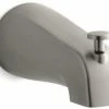 Best reviews of ❤️ KOHLER Coralais® Classic Diverter Bath Spout with Slip-Fit Connection Brushed Nickel ⌛
