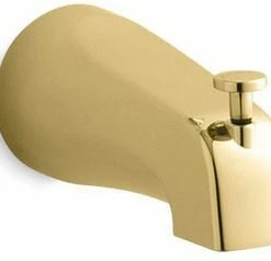 New 🔥 KOHLER Coralais® Classic Diverter Bath Spout with Slip-Fit Connection Polished Brass 😉