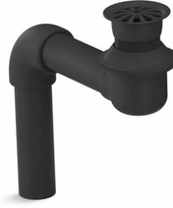 Buy 🤩 KOHLER 4 in. Bathroom Sink Drain in Matte Black 💯