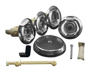 Best Sale 🛒 KOHLER Flexjet® 4 Jet Whirlpool Trim Kit Vibrant Polished Nickel 🔔