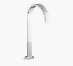 Cheap 🌟 KOHLER Components™ Tall Metal Spout in Polished Chrome 👍