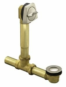 Flash Sale 🧨 KOHLER ClearFlo™ 1- 1/2 in. Adjustable Pop-Up Waste & Overflow Drain for 14 in.-16 in. Deep Baths in Vibrant Polished Nickel 🥰