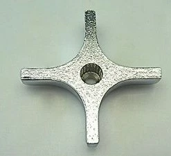 Cheap 👏 KOHLER 4-Arm Handle in Polished Chrome 👏