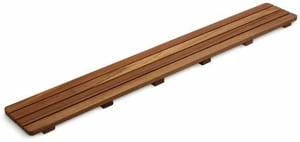 Brand new 🎉 KOHLER Groove® 42 in. Groove Teakwood Drain Cover Receptor 🌟