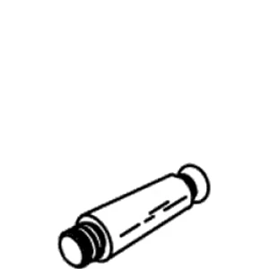 Discount 🧨 KOHLER Brass Handle Insert in Polished Chrome 💯