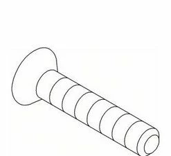 Best Pirce 🛒 KOHLER 8 - 32 in. Screw for Kohler K-T14412-3, K-T14412-4, K-T14413-4, K-T14417-3 and K-T14416-3 ⭐