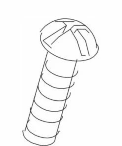 Hot Sale ❤️ KOHLER Screw for Kohler K-T10584-4, Kohler K-T10277-4 Shower Valve ❤️