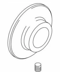 Best Sale ⌛ KOHLER Flange and Set Screw Assembly for Flair II™ K-7014-8A and K-7751-8A Bath & Shower Faucets ✔️