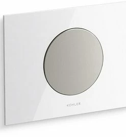 Best Sale 🎉 KOHLER Skim™ Flush Actuator Plate for K-18829 in White 💯