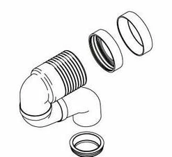 Deals ✨ KOHLER Waste Connector Assembly for Kohler K3588 Toilet 🔔