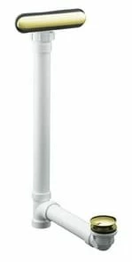 Flash Sale 🤩 KOHLER ClearFlo™ Plastic Toe-Tap Drain in Vibrant French Gold ⭐