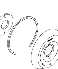 Buy 🥰 KOHLER Escutcheon Assembly in Polished Chrome ⌛