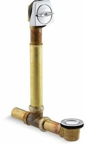 Wholesale ✨ KOHLER ClearFlo™ 24 in. Brass Trip Lever Drain in Polished Chrome 🎁