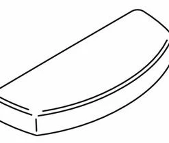 Best Pirce 💯 KOHLER Closet Tank Lid in Honed White 🎁