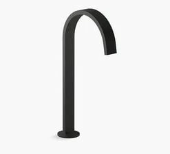 Best Sale 🌟 KOHLER Components™ Bathroom Sink Spout with Ribbon Design in Matte Black 🎁