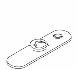 Discount 🔔 KOHLER Escutcheon in Polished Chrome 🎉