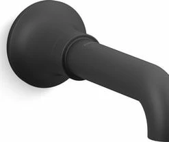 Deals 👍 KOHLER Tone™ Slip Metal Tub Spout in Matte Black 🎉