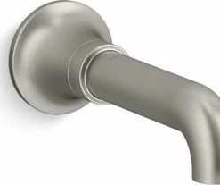 Flash Sale ⭐ KOHLER Tone™ Slip Metal Tub Spout in Vibrant® Brushed Nickel 🎉