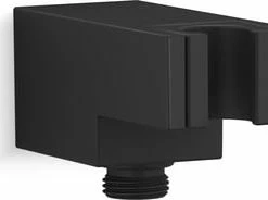 Brand new ⭐ KOHLER Statement™ 1/2 x 4-11/16 in. NPT Metal Hand Shower Holder in Matte Black 🎁