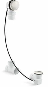 Brand new ✔️ KOHLER ClearFlo™ 21 in. Metal Cable Drain in Vibrant Brushed Nickel 😀