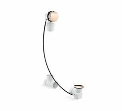 Budget ✨ KOHLER ClearFlo™ Bath Drain Cable in Vibrant Rose Gold 🧨