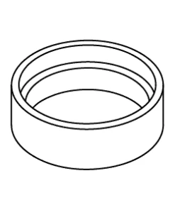 New 🔔 KOHLER Escutcheon for Kohler K-454-4S Widespread Lavatory Faucet in Polished Chrome ⌛