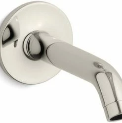 New ⌛ KOHLER Purist® 4 x 4 in. Wall Mount Non-Diverter Bath Spout in Satin Nickel 😀