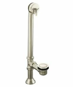 Flash Sale 👏 KOHLER Iron Works® Brass Trip Lever Drain in Vibrant Brushed Nickel 🥰