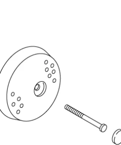 Cheap 🛒 KOHLER Brass Suction Cover Service Kit in Biscuit 🎉