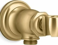 Discount 🤩 KOHLER Artifacts® 1/2 in. NPT Metal Hand Shower Holder in Vibrant® Brushed Moderne Brass 🔥