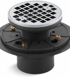 Brand new 😍 KOHLER ClearFlo™ 3 in. Threaded Plastic Chrome Shower Drain ⌛