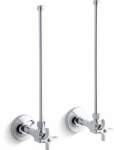 Best Pirce 🥰 KOHLER Sink 3/8 x 12 in. Supply Kit in Polished Chrome 👍