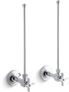 Best Pirce 🥰 KOHLER Sink 3/8 x 12 in. Supply Kit in Polished Chrome 👍