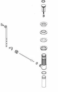 Best Sale ⌛ KOHLER Premier Drain with Overflow Brushed Chrome 🔥