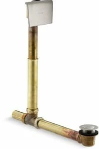 Coupon 🥰 KOHLER ClearFlo™ Brass Trip Lever Drain in Vibrant Brushed Nickel ✔️