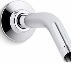 Budget 🤩 KOHLER MasterShower® Shower Arm and Flange, 5-3/8 in. Long Polished Chrome ⭐